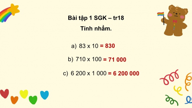 Soạn giáo án điện tử toán 4 CTST Bài 48: Em làm được những gì?