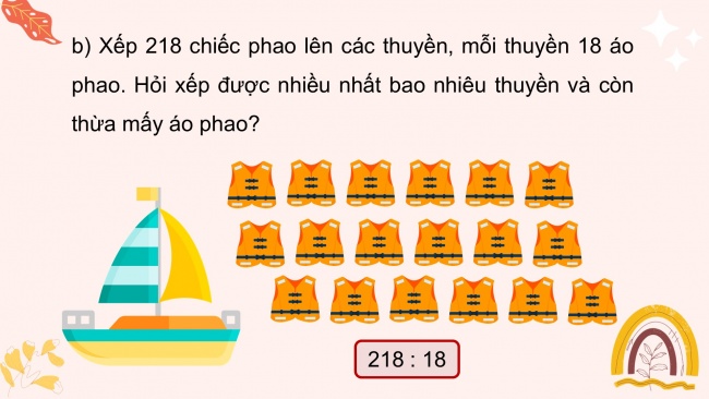 Soạn giáo án điện tử toán 4 KNTT Bài 44: Chia cho số có hai chữ số