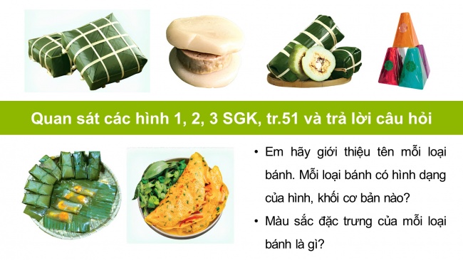 Soạn giáo án điện tử mĩ thuật 4 cánh diều Bài 11: Bánh ngon truyền thống