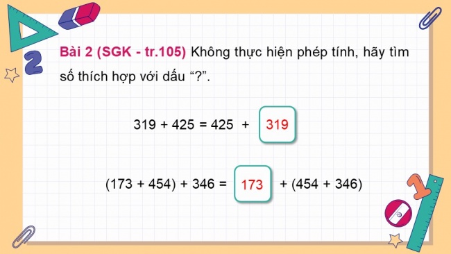 Soạn giáo án điện tử toán 4 KNTT Bài 68: Ôn tập phép tính với số tự nhiên