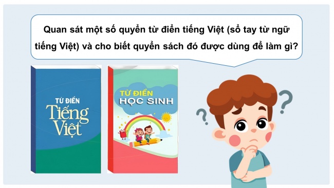 Soạn giáo án điện tử tiếng việt 4 cánh diều Bài 11 Luyện từ và câu 1: Tra từ điển