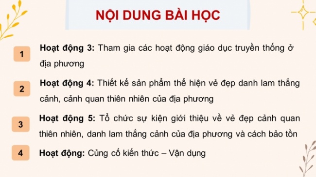 Soạn giáo án điện tử HĐTN 8 CTST (bản 1) Chủ đề 6: Tham gia hoạt động phát triển cộng đồng - Nhiệm vụ 3, 4, 5