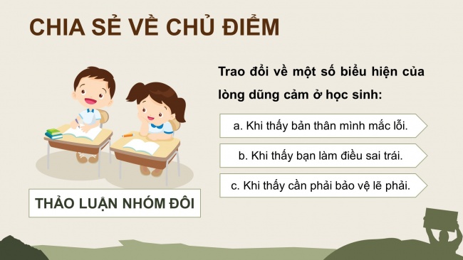 Soạn giáo án điện tử tiếng việt 4 cánh diều Bài 12 Đọc 1: Bài thơ về tiểu đội xe không kính