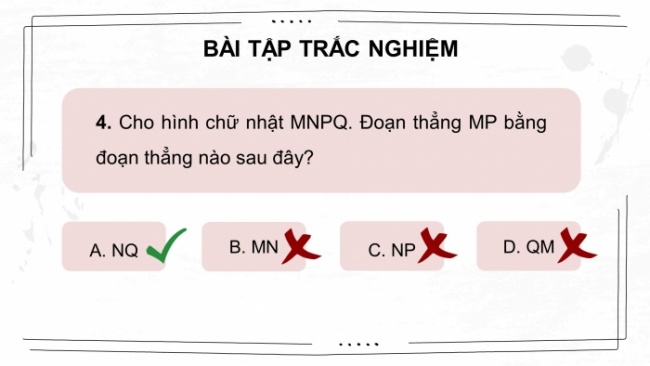 Soạn giáo án điện tử Toán 8 CD: Bài tập cuối chương 5