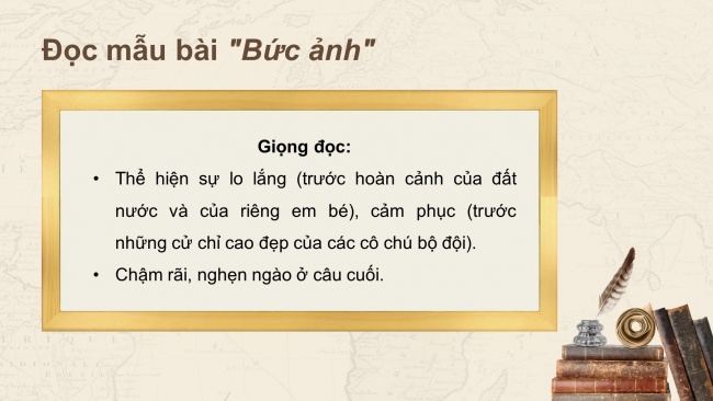 Soạn giáo án điện tử tiếng việt 4 cánh diều Bài 14 Đọc 3: Bức ảnh