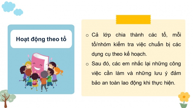 Soạn giáo án điện tử HĐTN 4 cánh diều Tuần 24: Chăm sóc, bảo vệ cảnh quan thiên nhiên quê hương - Hoạt động 2