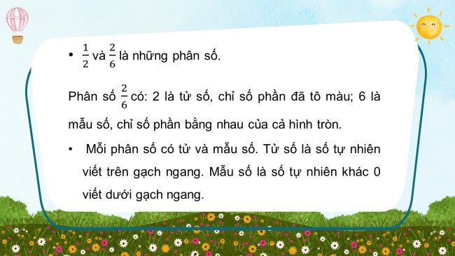 Soạn giáo án điện tử toán 4 KNTT Bài 53: Khái niệm phân số