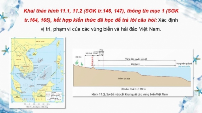 Soạn giáo án điện tử Địa lí 8 KNTT Chủ đề chung 2: Bảo vệ chủ quyền, các quyền và lợi ích hợp pháp của Việt Nam ở Biển Đông