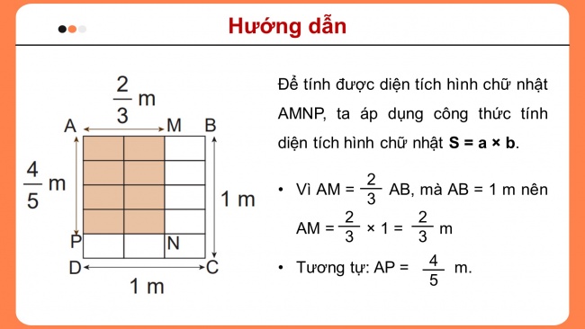 Soạn giáo án điện tử toán 4 KNTT Bài 63: Phép nhân phân số