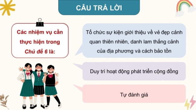 Soạn giáo án điện tử HĐTN 8 CTST (bản 1) Chủ đề 6: Tham gia hoạt động phát triển cộng đồng - Nhiệm vụ 1, 2