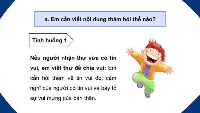 Soạn giáo án điện tử tiếng việt 4 cánh diều Bài 11 Viết 2: Luyện tập viết thư thăm hỏi