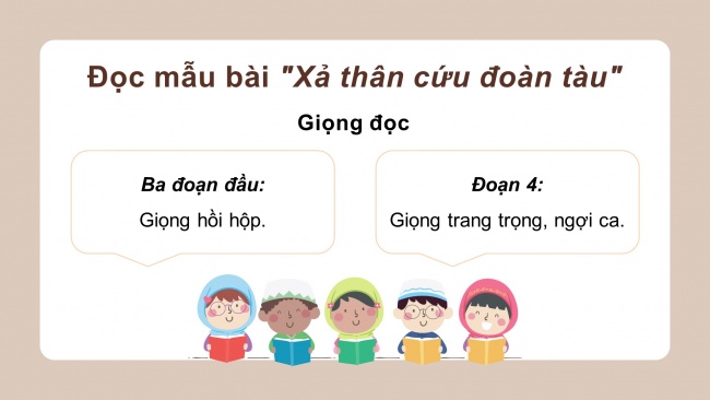 Soạn giáo án điện tử tiếng việt 4 cánh diều Bài 12 Đọc 2: Xả thân cứu đoàn tàu