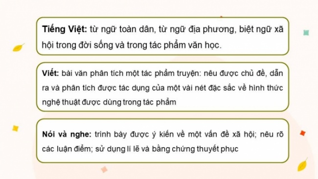 Soạn giáo án điện tử Ngữ văn 8 CD Bài 6 Tự đánh giá: Cố hương