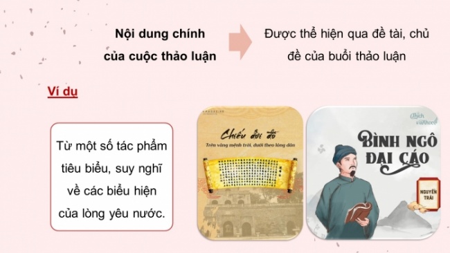 Soạn giáo án điện tử Ngữ văn 8 CD Bài 5 Nói và nghe: Nghe và tóm tắt nội dung thuyết trình về một vấn đề đặt ra trong tác phẩm văn học