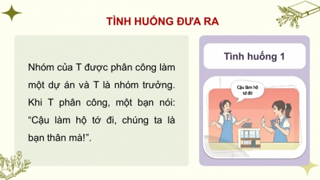 Soạn giáo án điện tử HĐTN 8 CTST (bản 1) Chủ đề 3: Xây dựng trường học thân thiện - Nhiệm vụ 3, 4, 5