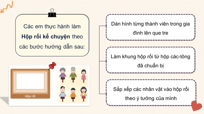 Soạn giáo án điện tử HĐTN 4 cánh diều Tuần 26: Trái tim yêu thương - Hoạt động 3, 4