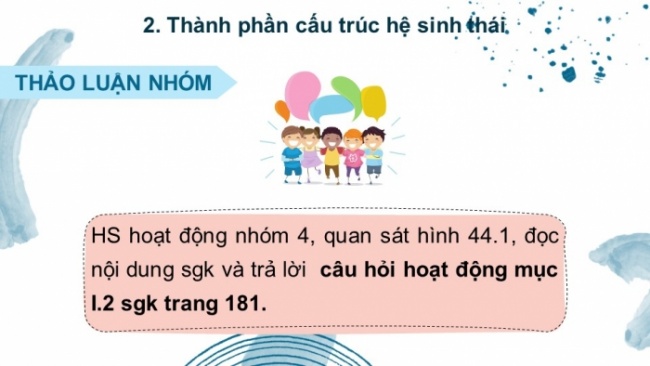 Soạn giáo án điện tử KHTN 8 KNTT Bài 44: Hệ sinh thái