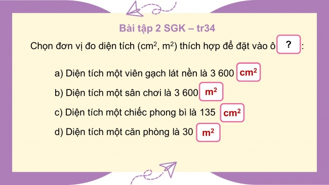 Soạn giáo án điện tử toán 4 cánh diều Bài 67: Mét vuông