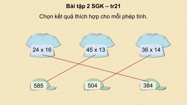 Soạn giáo án điện tử toán 4 KNTT Bài 43: Nhân với số có hai chữ số