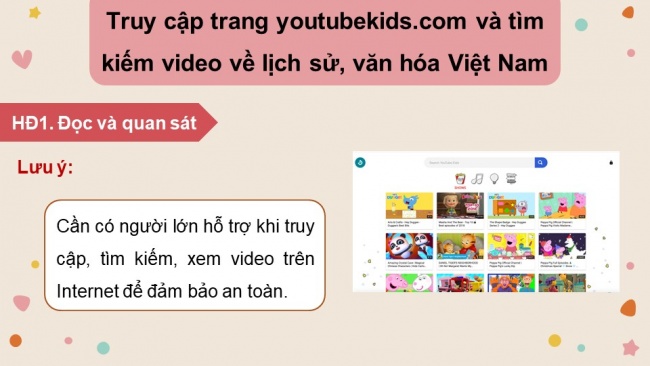 Soạn giáo án điện tử tin học 4 CTST Bài 11A: Xem video về lịch sử, văn hóa