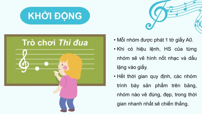 Soạn giáo án điện tử âm nhạc 4 CTST CĐ5 Tiết 4: Lí thuyết âm nhạc Nhà ga âm nhạc