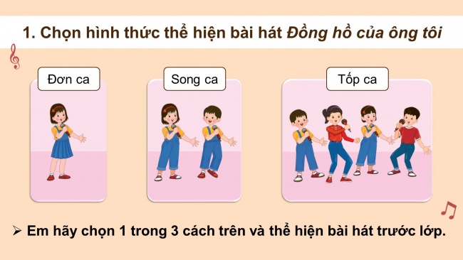 Soạn giáo án điện tử âm nhạc 4 CTST CĐ6 Tiết 4: Đọc nhạc: Bài đọc nhạc số 3 Nhà ga âm nhạc