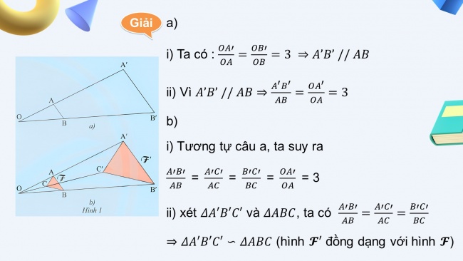 Soạn giáo án điện tử Toán 8 CTST Chương 8 Bài 4: Hai hình đồng dạng