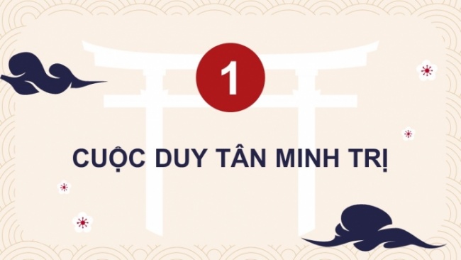 Soạn giáo án điện tử Lịch sử 8 CTST Bài 16: Nhật Bản