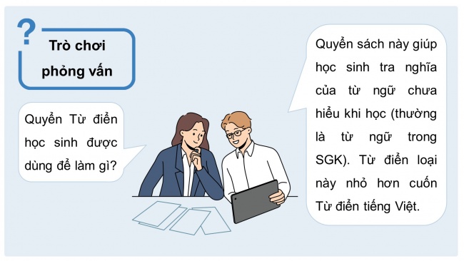 Soạn giáo án điện tử tiếng việt 4 cánh diều Bài 11 Luyện từ và câu 1: Tra từ điển