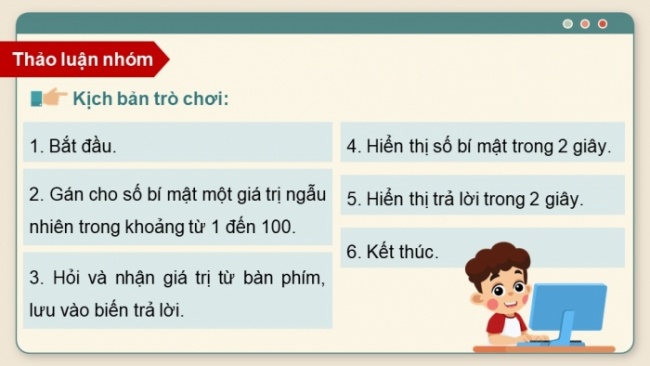 Soạn giáo án điện tử Tin học 8 KNTT Bài 14: Cấu trúc điều khiển