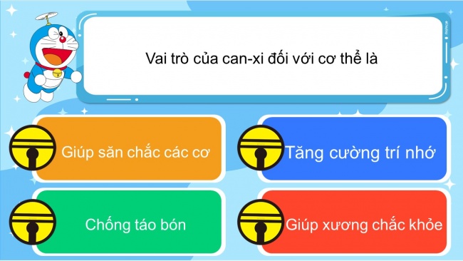 Soạn giáo án điện tử khoa học 4 cánh diều Bài 18: Chế độ ăn uống (P2)