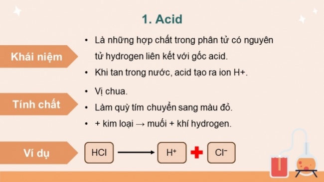 Soạn giáo án điện tử KHTN 8 CD: Bài tập (Chủ đề 2)