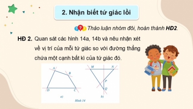 Soạn giáo án điện tử Toán 8 CD Chương 5 Bài 2: Tứ giác