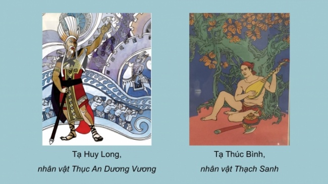 Soạn giáo án điện tử Mĩ thuật 8 CTST (bản 2) Bài 6: Tạo hình nhân vật minh họa truyện cổ tích