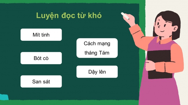 Soạn giáo án điện tử tiếng việt 4 cánh diều Bài 14 Đọc 2: Mít tinh mừng độc lập