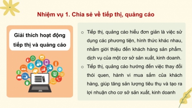 Soạn giáo án điện tử HĐTN 8 CTST (bản 2) Chủ đề 4: Kinh doanh và tiết kiệm - Hoạt động 4, 5