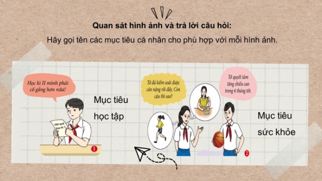 Soạn giáo án điện tử Công dân 8 CD Bài 7: Xác định mục tiêu cá nhân