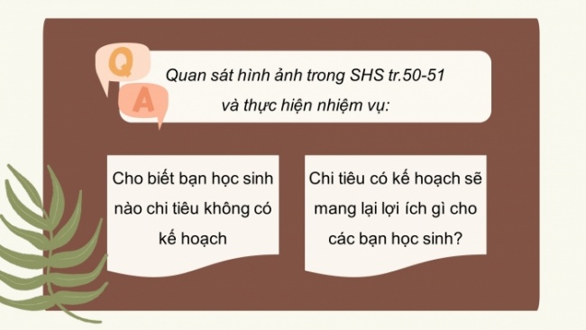 Soạn giáo án điện tử Công dân 8 CD Bài 8: Lập kế hoạch chi tiêu