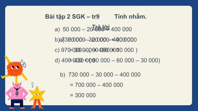 Soạn giáo án điện tử toán 4 CTST Bài 41: Phép trừ các số tự nhiên