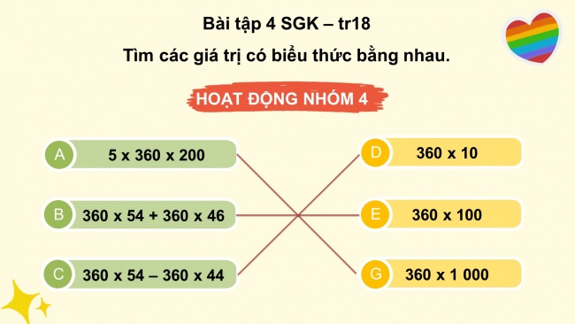 Soạn giáo án điện tử toán 4 CTST Bài 48: Em làm được những gì?