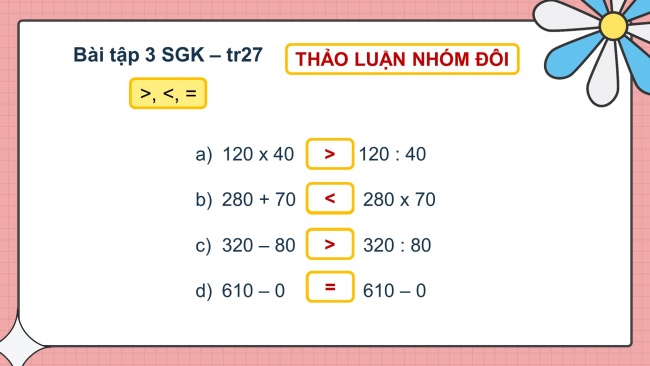 Soạn giáo án điện tử toán 4 CTST Bài 53: Em làm được những gì?