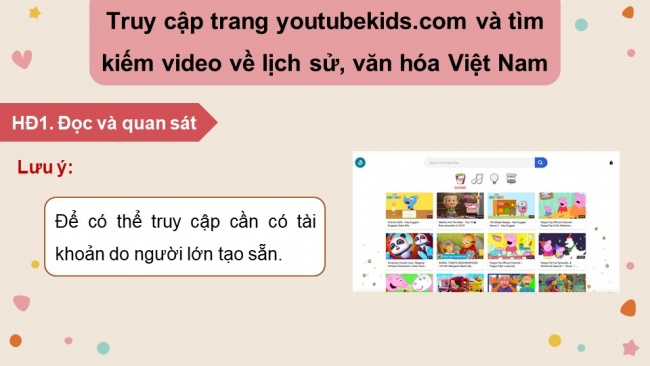 Soạn giáo án điện tử tin học 4 CTST Bài 11A: Xem video về lịch sử, văn hóa