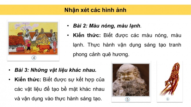 Soạn giáo án điện tử mĩ thuật 4 cánh diều: Cùng nhau ôn tập học kì 1