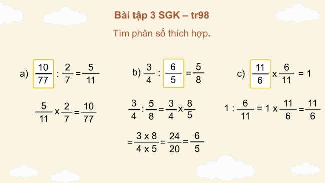 Soạn giáo án điện tử toán 4 KNTT Bài 66: Luyện tập chung