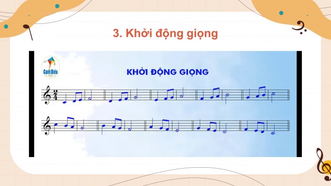 Soạn giáo án điện tử âm nhạc 4 cánh diều Tiết 19: Hát: Hát mừng