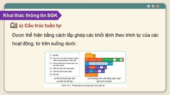 Soạn giáo án điện tử Tin học 8 KNTT Bài 14: Cấu trúc điều khiển