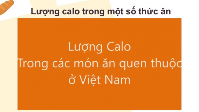 Soạn giáo án điện tử khoa học 4 cánh diều Bài 18: Chế độ ăn uống (P1)