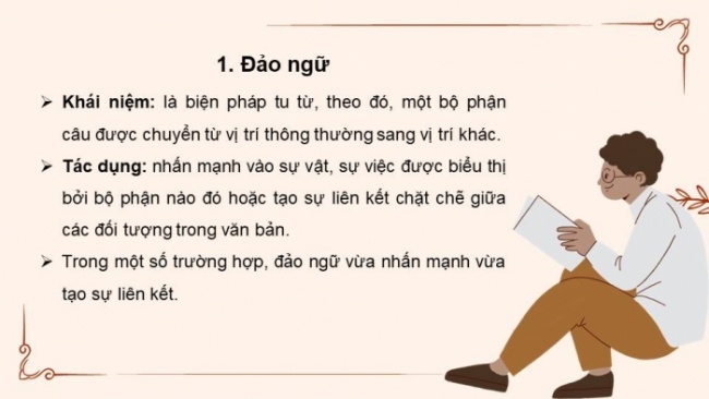 Soạn giáo án điện tử Ngữ văn 8 CD Bài 7 TH tiếng Việt: Đảo ngữ, câu hỏi tu từ, từ tượng hình, từ tượng thanh