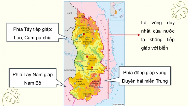 Soạn giáo án điện tử lịch sử và địa lí 4 cánh diều Bài 15: Thiên nhiên vùng Tây Nguyên