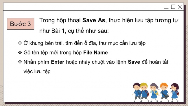 Soạn giáo án điện tử tin học 4 cánh diều Bài 2: Soạn thảo văn bản tiếng Việt và lưu tệp với tên mới